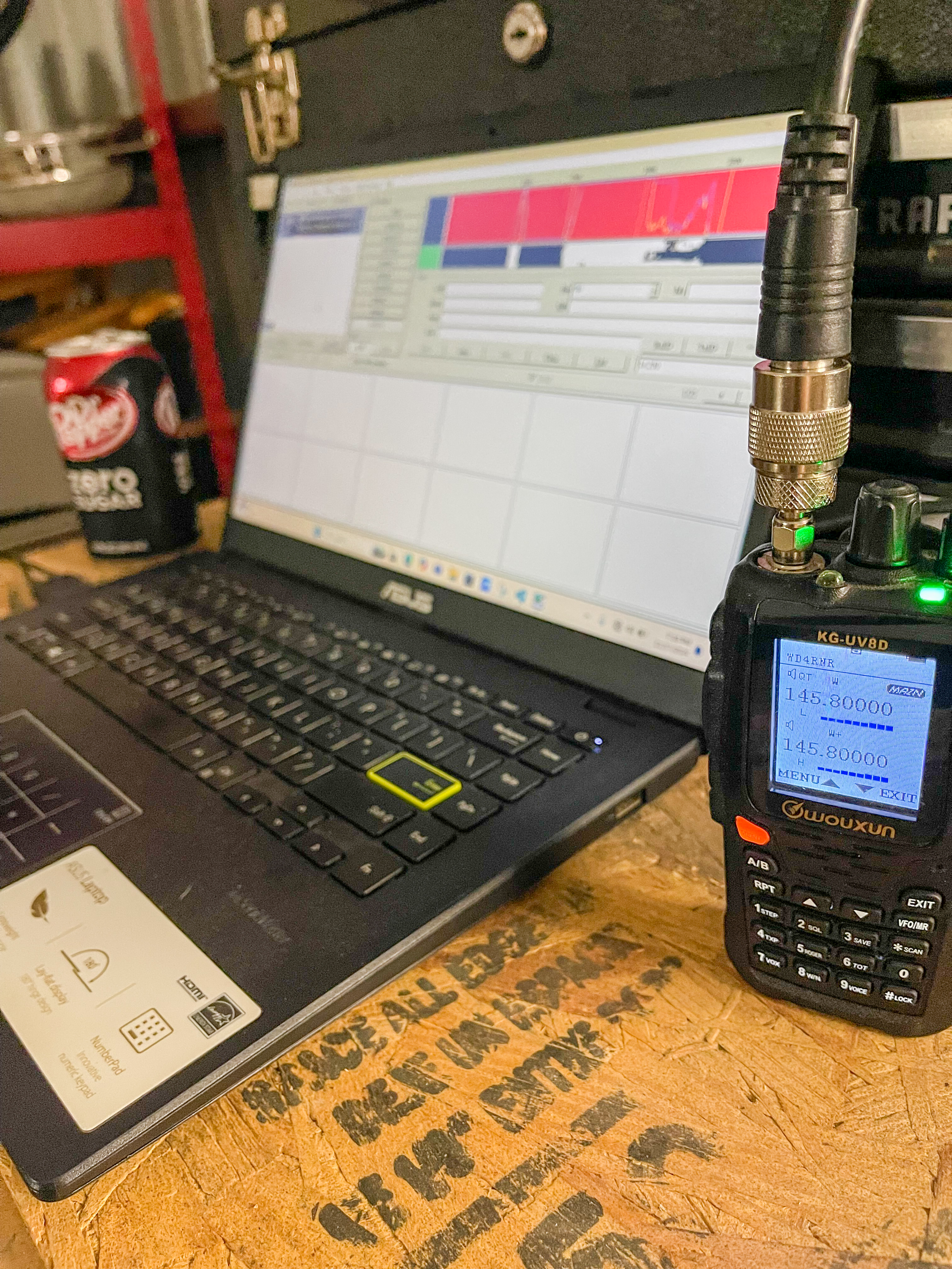 Portable SSTV Setup