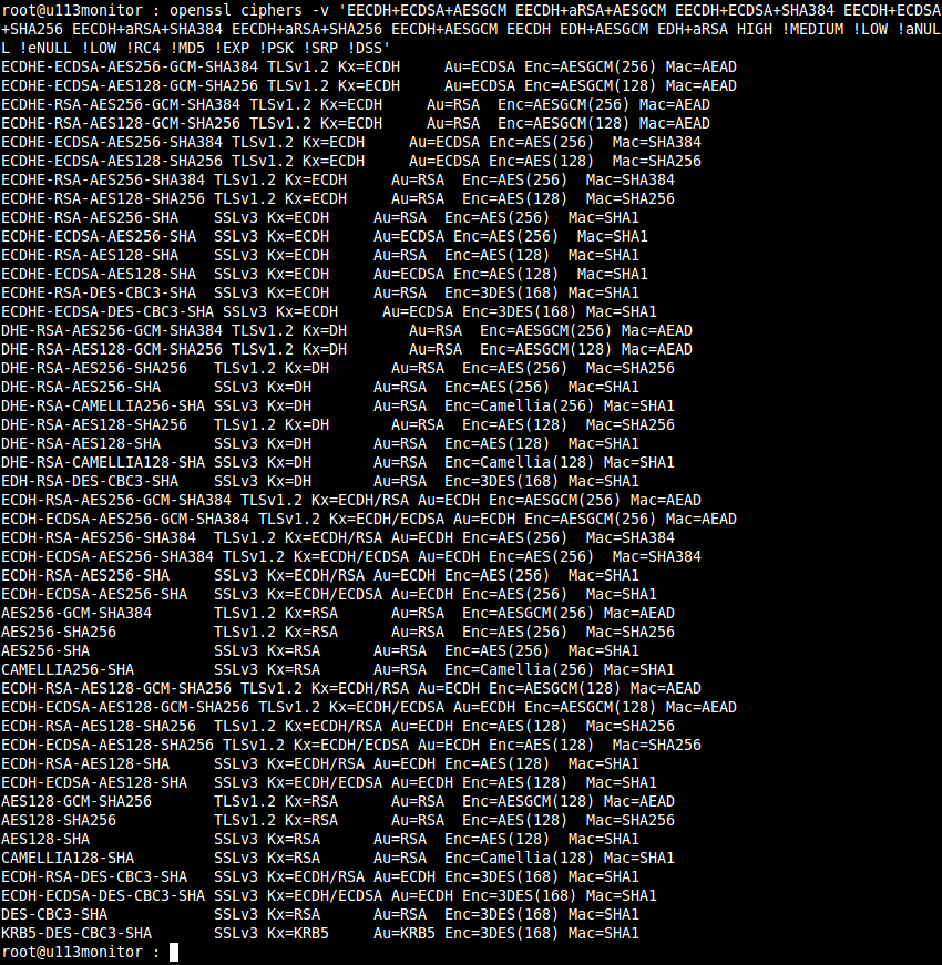 availableCiphers