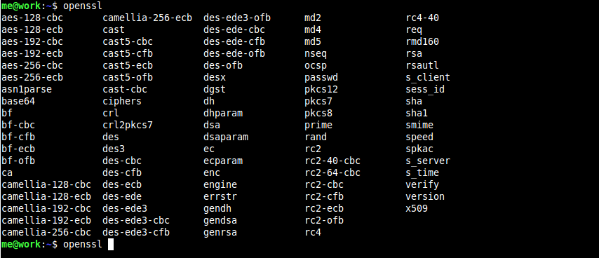 tabtabOpenSSL